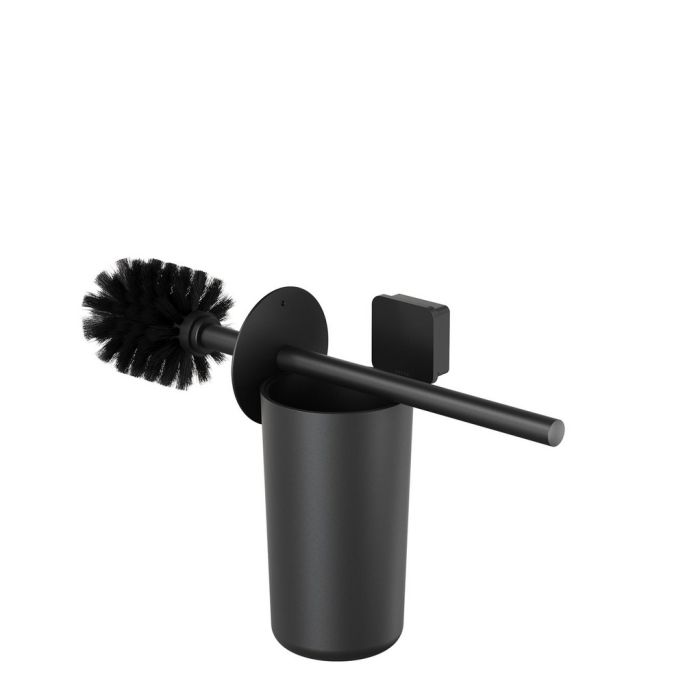 Geesa Topaz Black 917911-06-A toiletborstelhouder (zwarte borstelkop) zwart