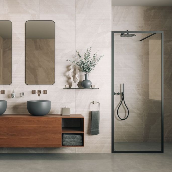 Geesa Topaz Chrome 917902-02-A glashouder chroom