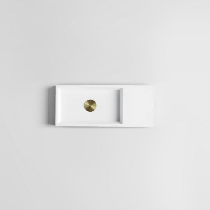 Clou Mini Wash Me CL/06.51022.82 plug met afdekkap goud geborsteld PVD