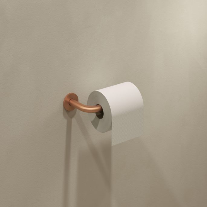 Clou Kaldur CL/09.05030.83 toiletrolhouder zonder klep brons geborsteld PVD