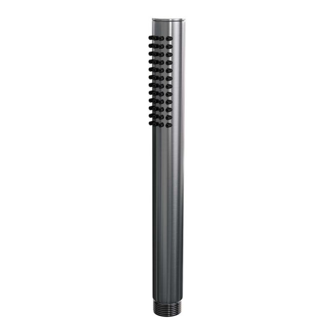 Brauer Carving 5-GM-188 thermostatische inbouw regendouche met drukknoppen SET 53 gunmetal geborsteld PVD
