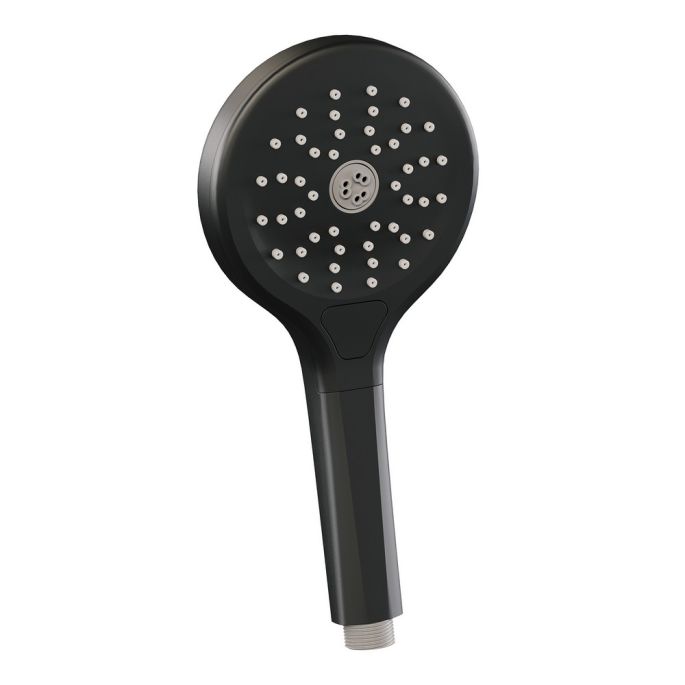 Brauer Carving 5-S-144 thermostatische inbouw regendouche 3-weg omstelling SET 48 mat zwart