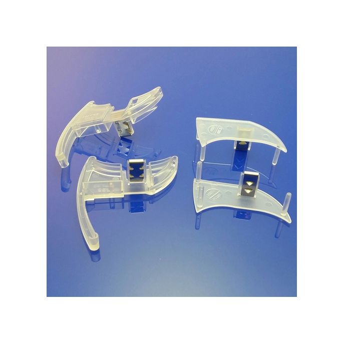 Huppe 1002, 054207 set afdekkapjes tbv magneetprofiel *niet meer leverbaar*