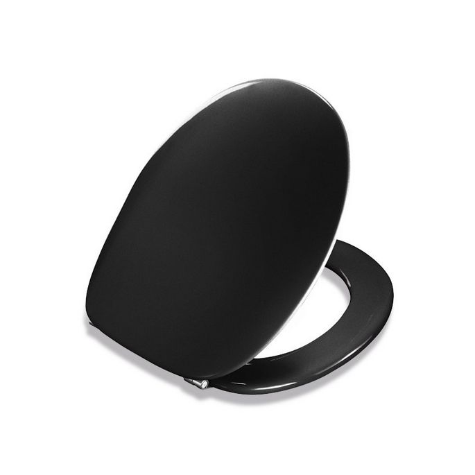 Pressalit 2000 124001-UN3999 toiletzitting met deksel zwart