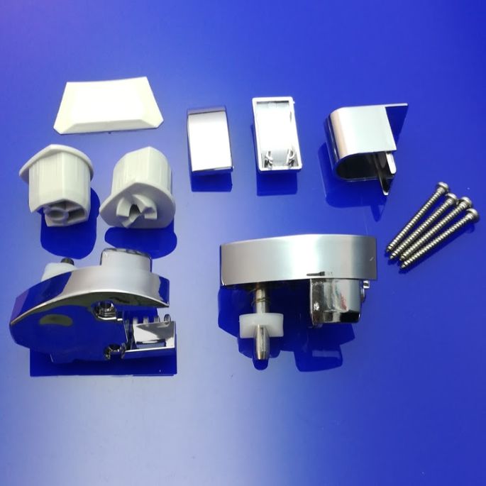 Provex Vario 1232SA05F+ scharnierset chroom