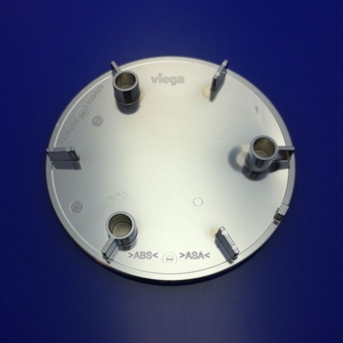 Viega Tempoplex 850 081 afdekplaatje voor douchesifon ø115mm chroom