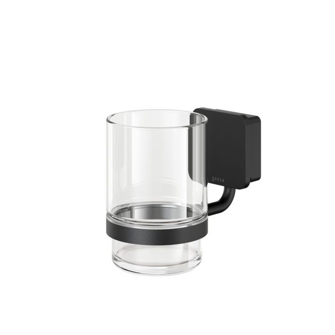 Geesa Topaz Black 917902-06-A glashouder zwart