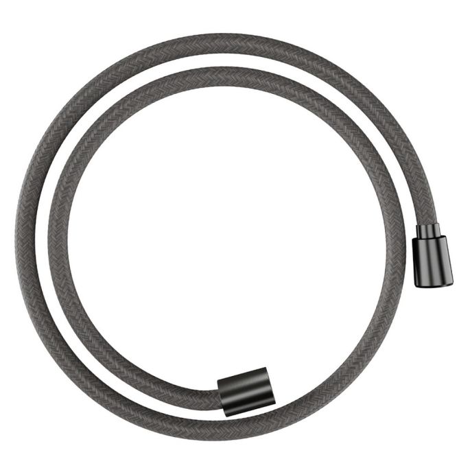 Hansgrohe 28220340 Designflex doucheslang textiel 125cm geborsteld zwart chroom