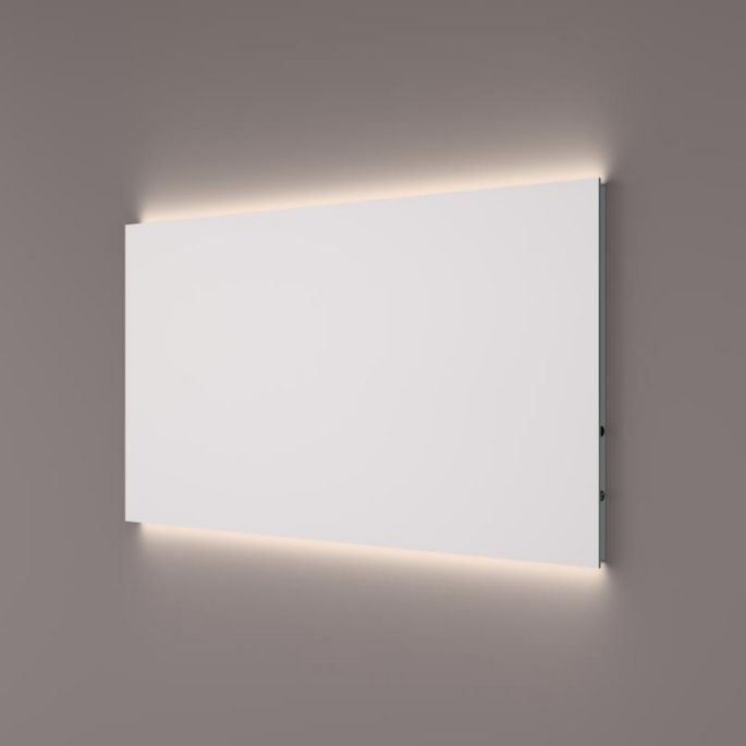 Hipp Design SPV 10010 spiegel 80x60cm met indirecte LED verlichting boven en onder en spiegelverwarming