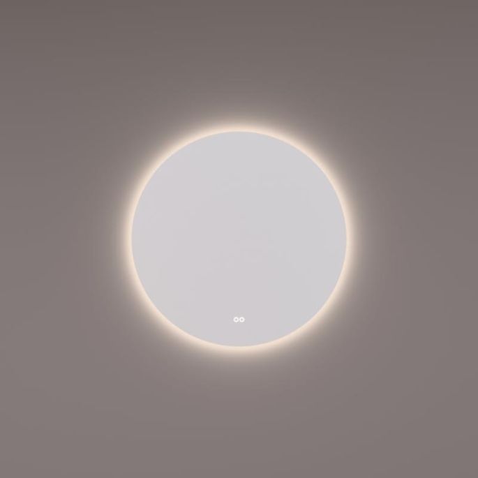 Hipp Design SPV 13510 KW spiegel ø80cm met indirecte LED verlichting rondom en spiegelverwarming