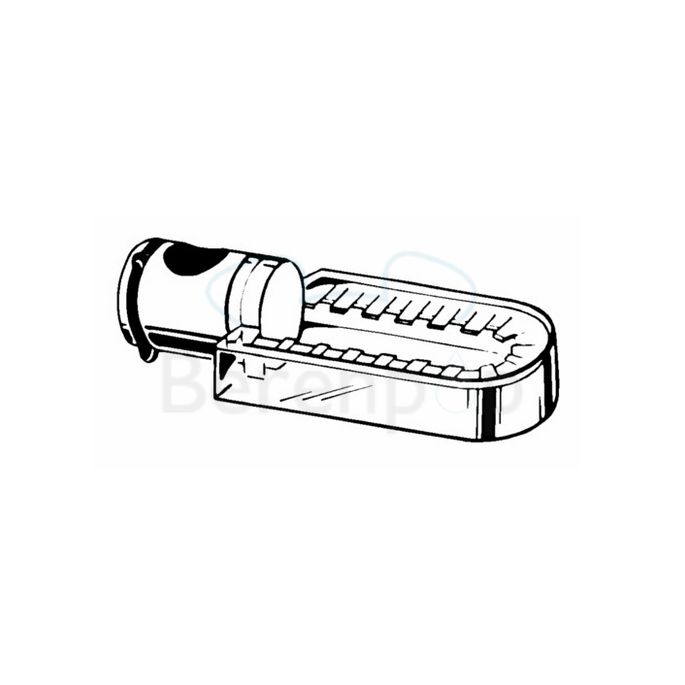 Grohe Relexa 28631000 zeepschaal chroom/ transparant