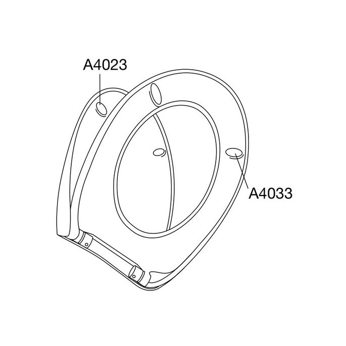 Pressalit Scandinavia PLUS 758112-D05999 toiletzitting met deksel antracietgrijs