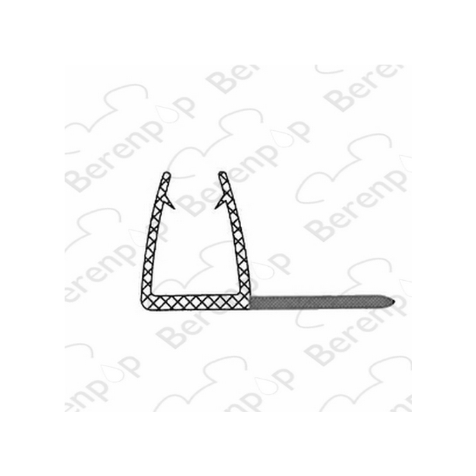 Riho Lucena 162205114 afdichtingsstrip, 193.8cm / 6mm