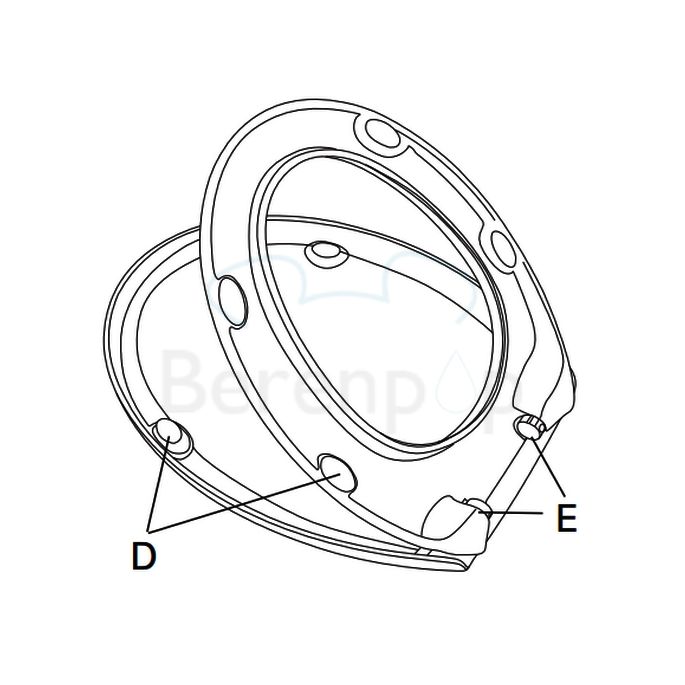 Villeroy en Boch Aveo New Generation 9M57S1R1 toiletzitting met deksel wit