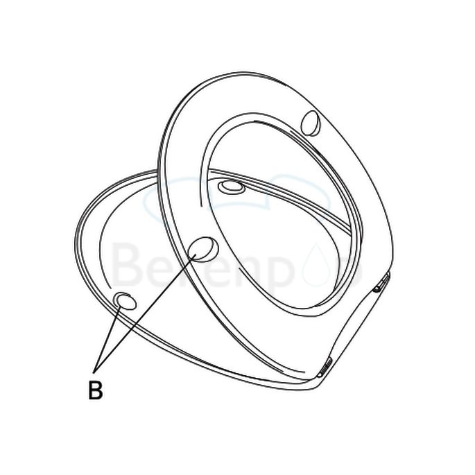 Villeroy en Boch Grangracia 88226101 toiletzitting met deksel wit