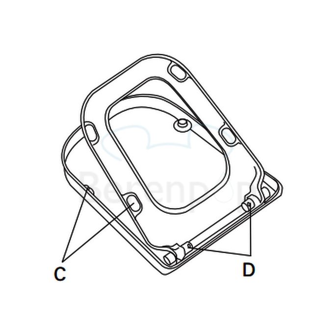 Villeroy en Boch Joyce 9M52S101 toiletzitting met deksel wit