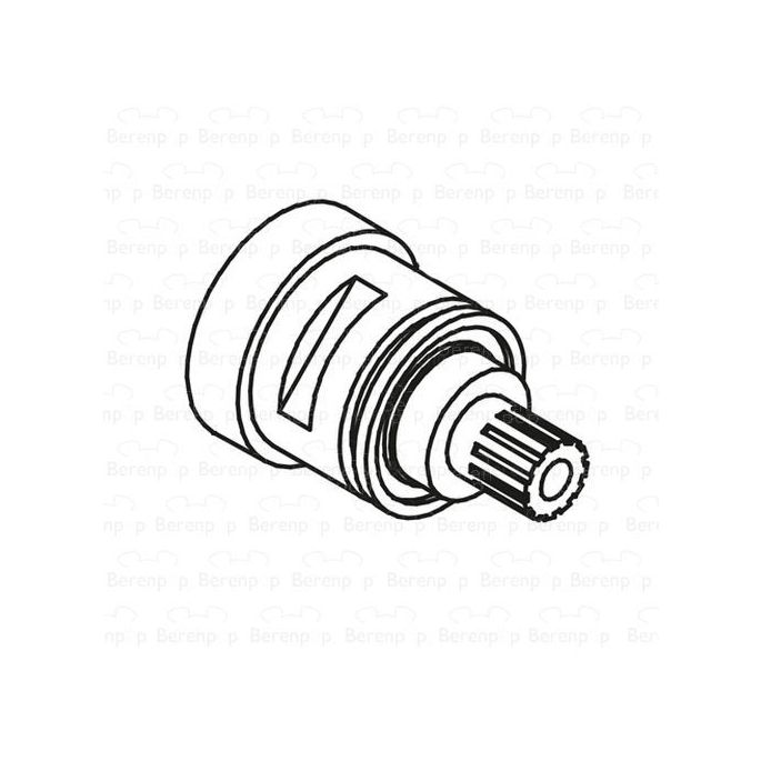 HSK Shower & Co! E98575 (155230) omstelkartouche ter vervanging