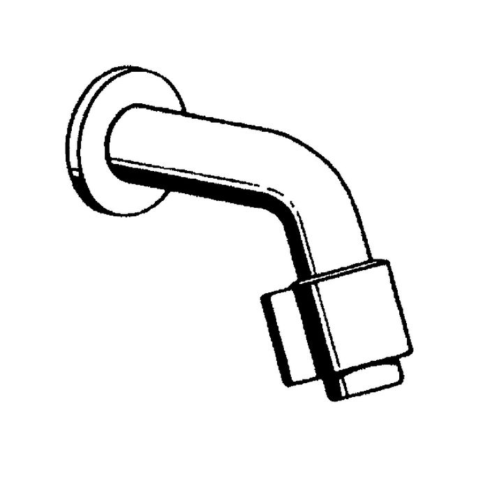 Hansa Nova 00968101 tapkraan wand chroom