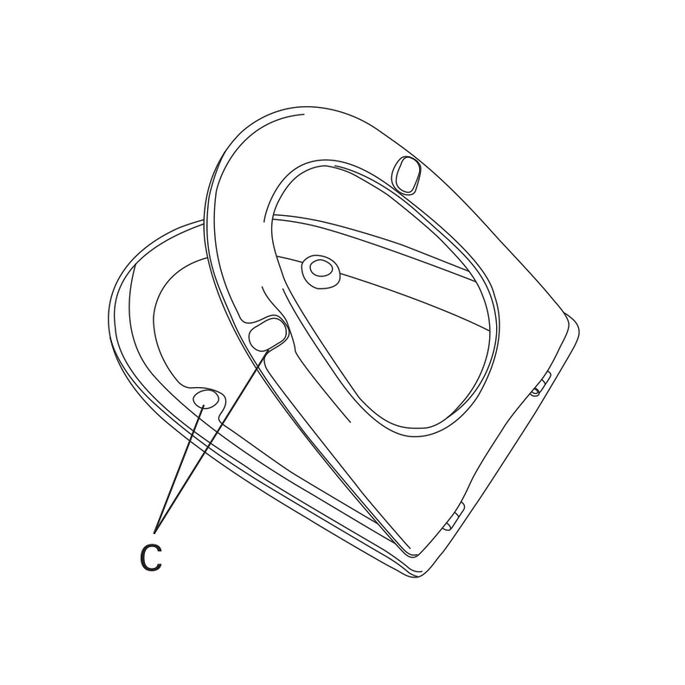 Villeroy en Boch Century 884361R1 toiletzitting met deksel wit (White Alpin CeramicPlus)