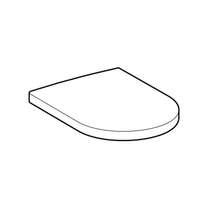 Geberit Icon 574130000 toiletzitting met deksel wit (OUTLET)