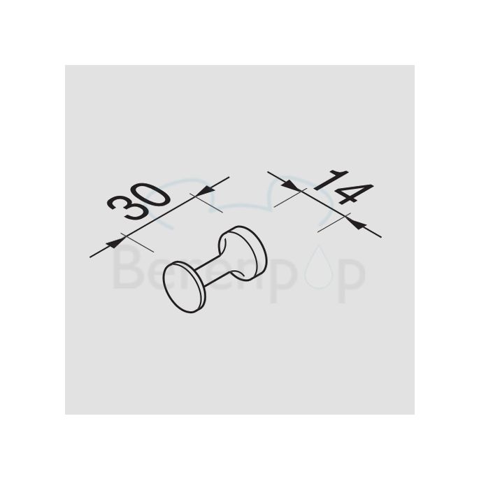 Geesa Luna 5500115 accessoireset (toiletset) chroom