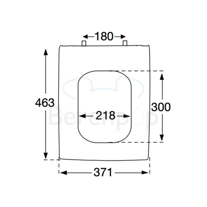 Villeroy en Boch La Belle 9M32S1R1 toiletzitting met deksel wit *niet meer leverbaar*