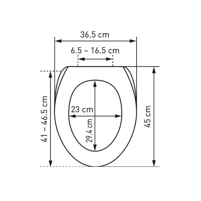 Diaqua Nice 31171202 toiletzitting met deksel motief Wuschel