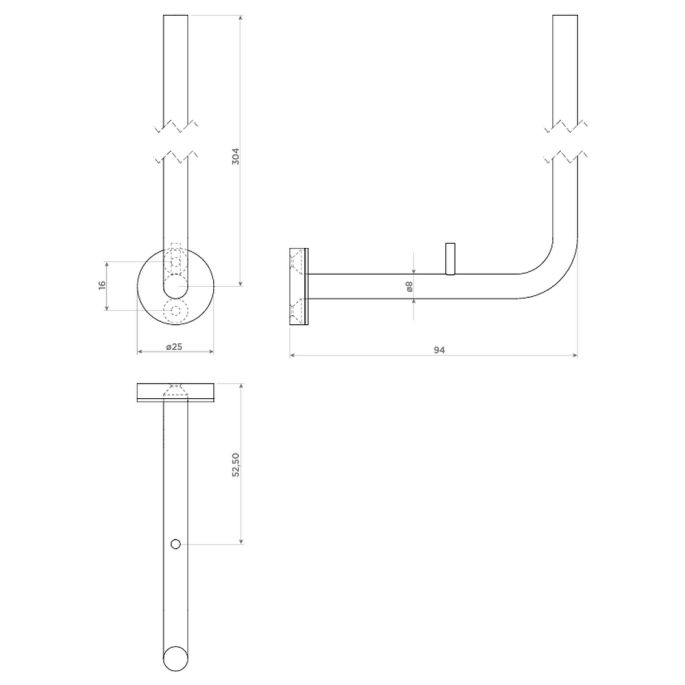 Clou Slim CL09030994101 accessoireset (5-delig) chroom