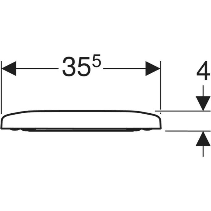 Geberit Bastia 501679001 toiletzitting met deksel wit