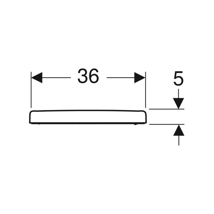 Geberit Icon 245.464.JT.1 toiletzitting met deksel mat wit