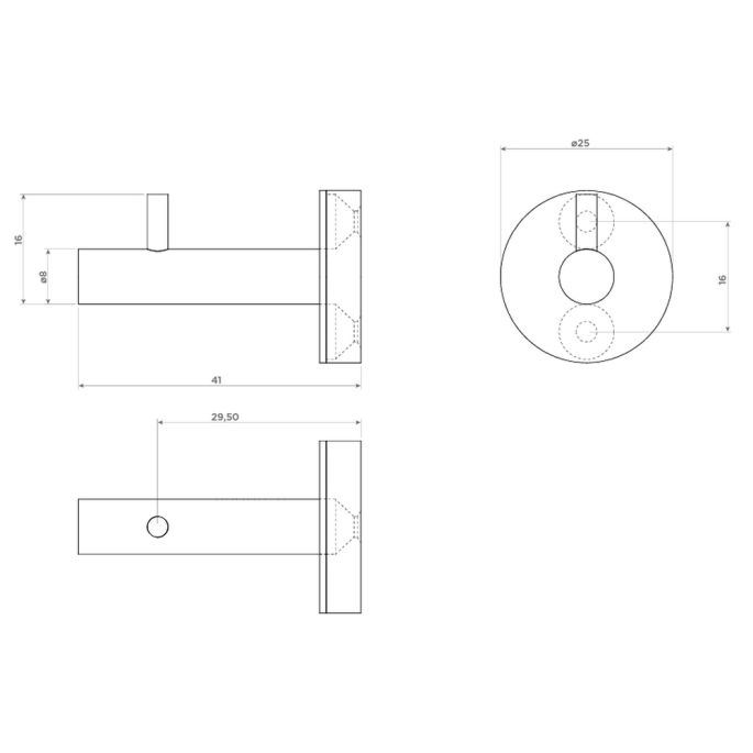 Clou Slim CL09030994101 accessoireset (5-delig) chroom