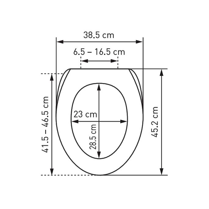 Diaqua Nancy 31171350 toiletzitting met deksel shiny motief Walk of fames