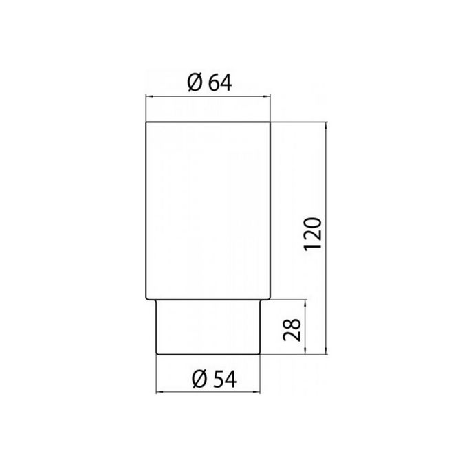 Emco Fino 842000090 mondspoelglas helder