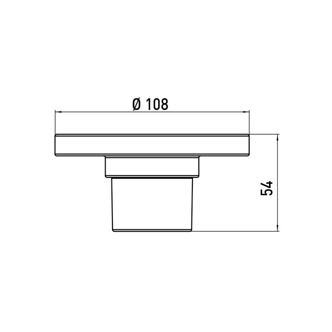 Emco System 2 353000090 zeepschaal helder