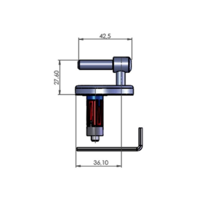Ideal Standard Connect EV286AA set van 2 scharnieren chroom