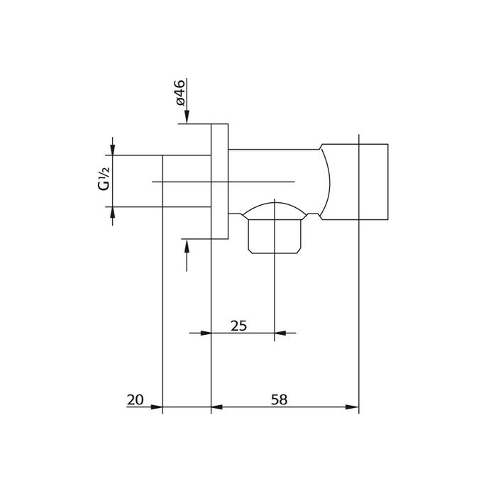 Pure DB3024-IN sifon inox