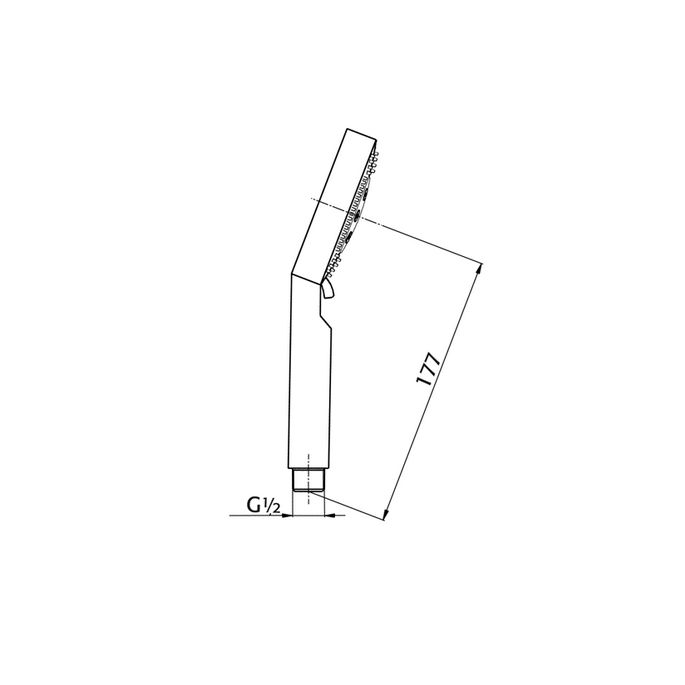 Pure PU5514 handdouche chroom