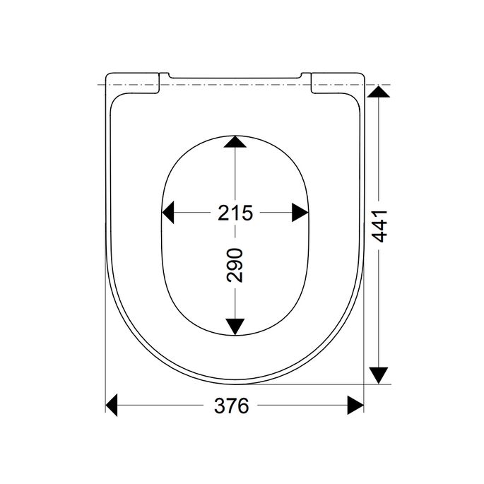 Villeroy en Boch Subway 9M556101 toiletzitting met deksel wit