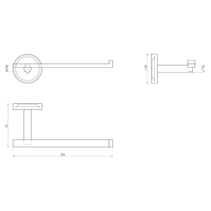Clou Flat CL09020992001 accessoireset (5-delig) mat wit