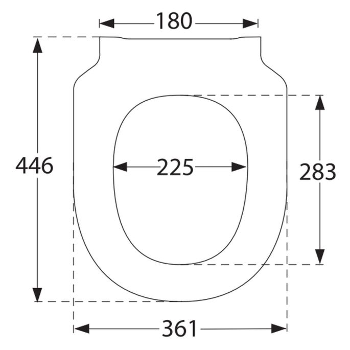 Villeroy en Boch Subway 3.0 8M42S1RW toiletzitting met deksel stone white
