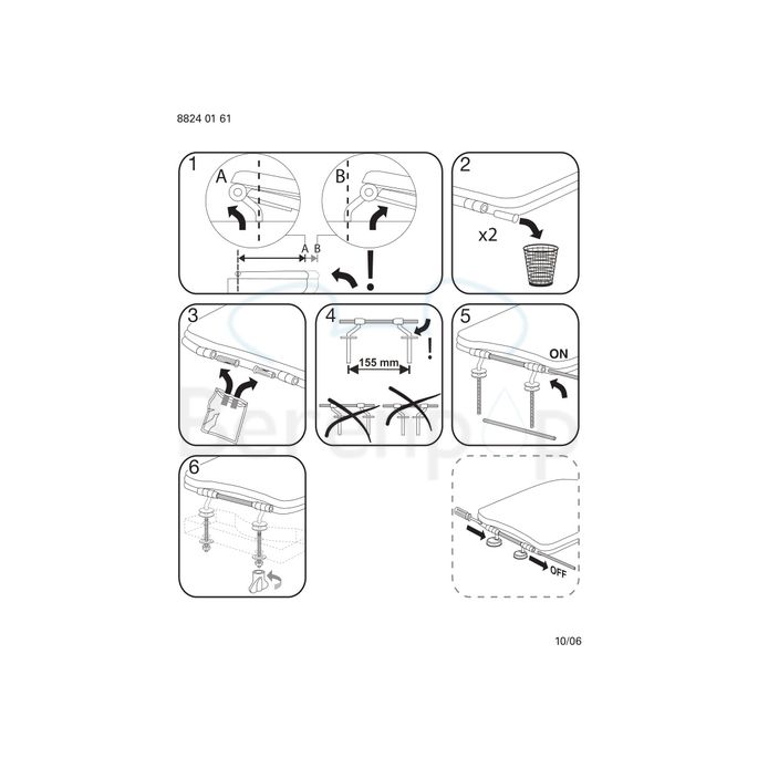 Villeroy en Boch Omnia Classic 88246109 toiletzitting met deksel pergamon *niet meer leverbaar*