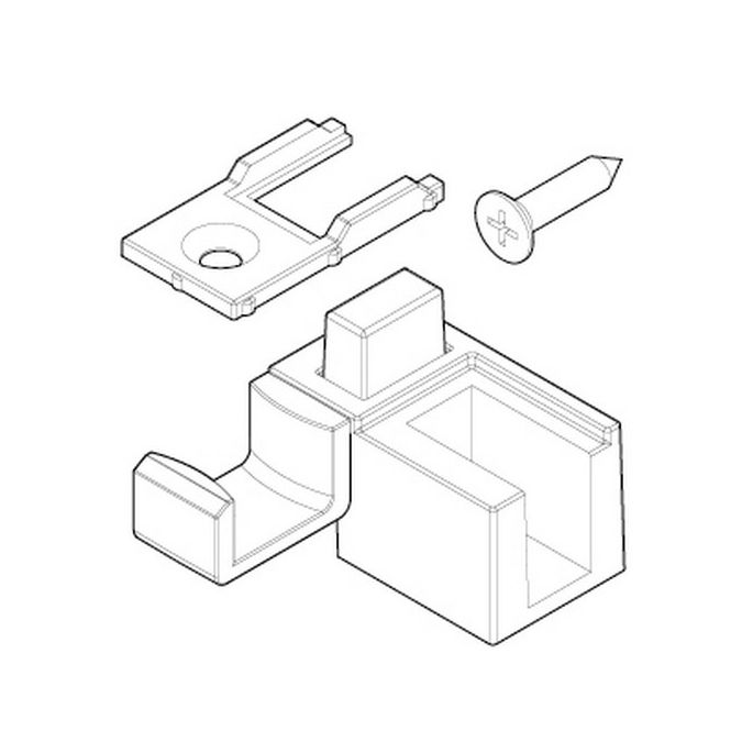 Novellini R06BXMOS1-H ondergeleider zwart
