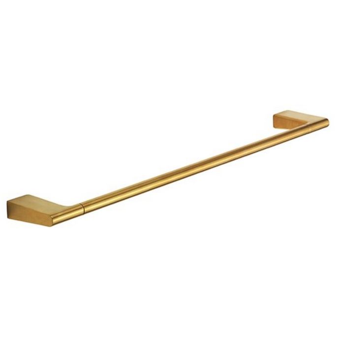 Pressalit Style PR70500 handdoekhouder enkel 61cm geborsteld messing
