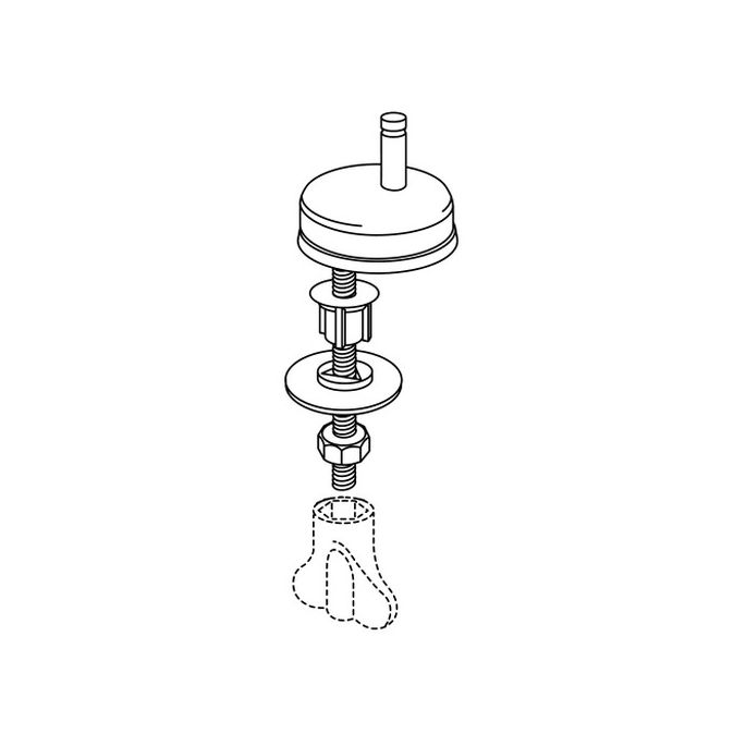 Pressalit Calmo 556001-D15999 toiletzitting met deksel zwart