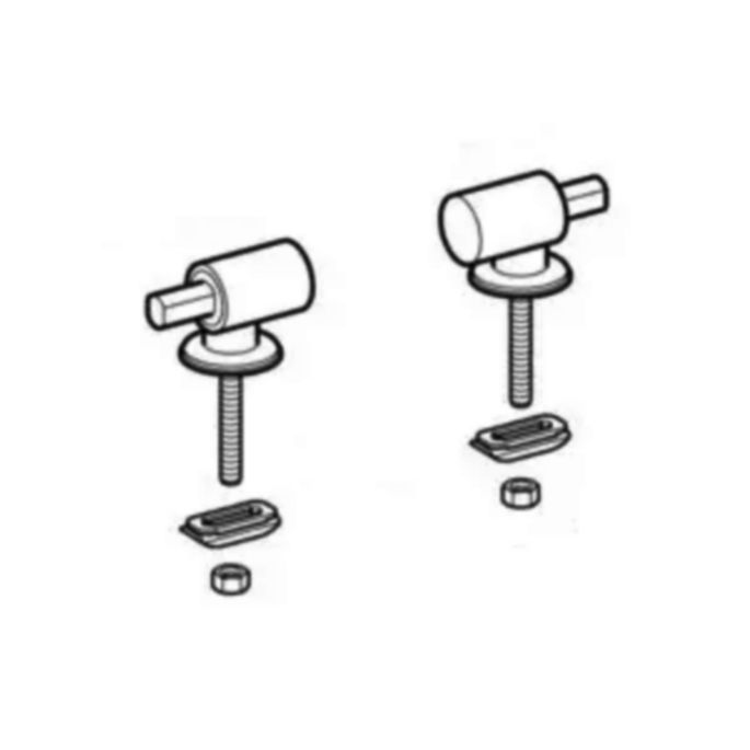 Geberit Renova Plan 500832001 toiletzitting met deksel wit