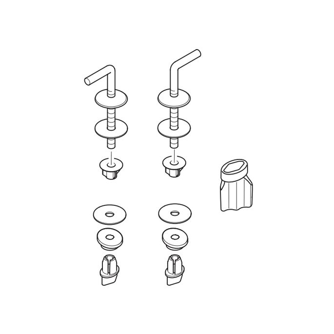 Villeroy en Boch O.Novo Vita 9M676101 toiletzitting met deksel wit