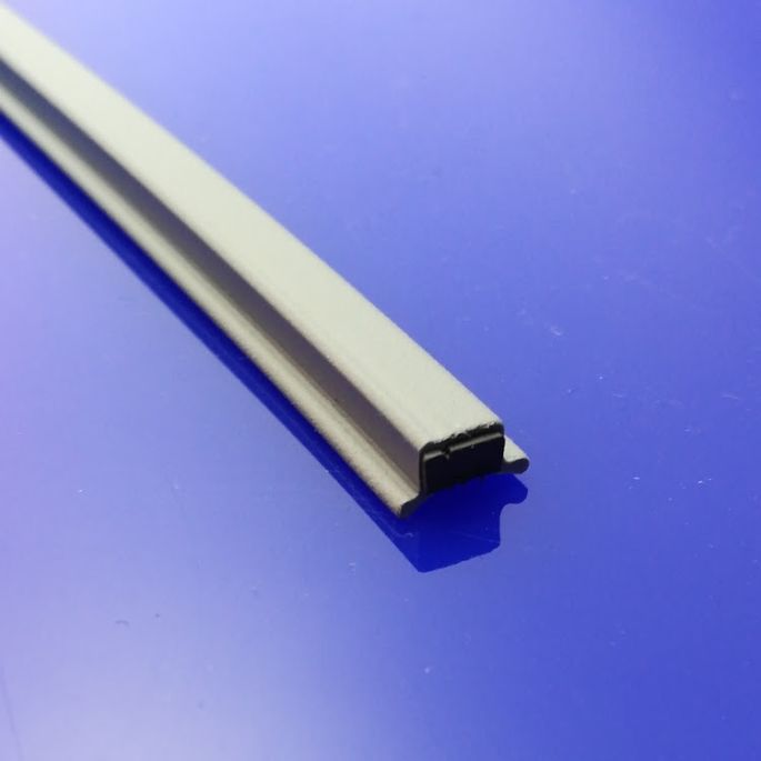 Sealskin Vela 2000 VELA/SWD/MGNT/GUMG025/ inschuif magneetprofiel 195cm licht grijs *niet meer leverbaar*