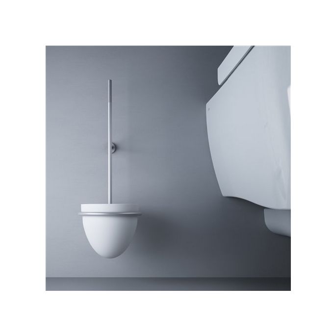 Clou Slim CL090304241 toiletborstel garnituur wand rvs geborsteld