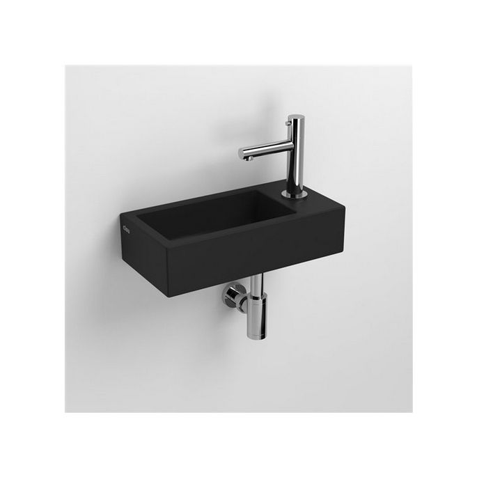Clou Flush 3 CL0312030 keramiek fontein 36cm mat zwart