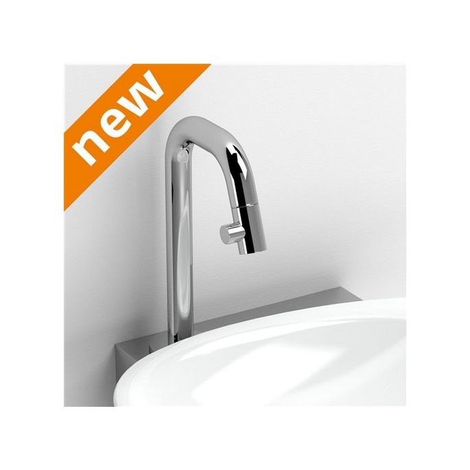 Clou Kaldur CL060500429L fonteinkraan staand (linkse versie) chroom